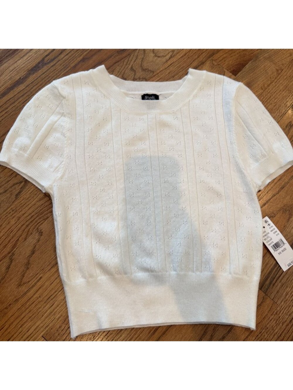 Beverly & Beck Womens XS White Shirt New